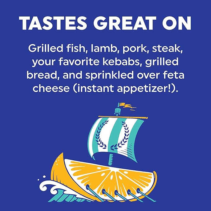 Fire & Smoke Society The Greek Seasoning Blend | Mediterranean Seasoning & Flavors for Fish