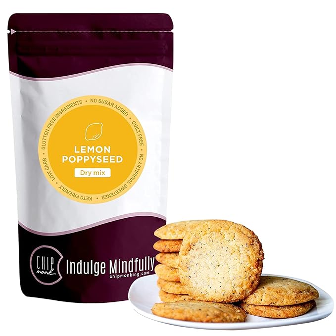 ChipMonk Cookie Mix - Zero or Low Carb Keto Friendly Snacks, Dessert, Cookies, Gluten-Free, High