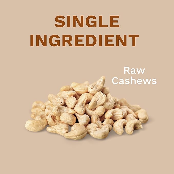 Raw Jumbo Cashews by Karma Nuts, Whole, Vegan, Gluten Free, Low Net Carb, Natural, No Sugar Added