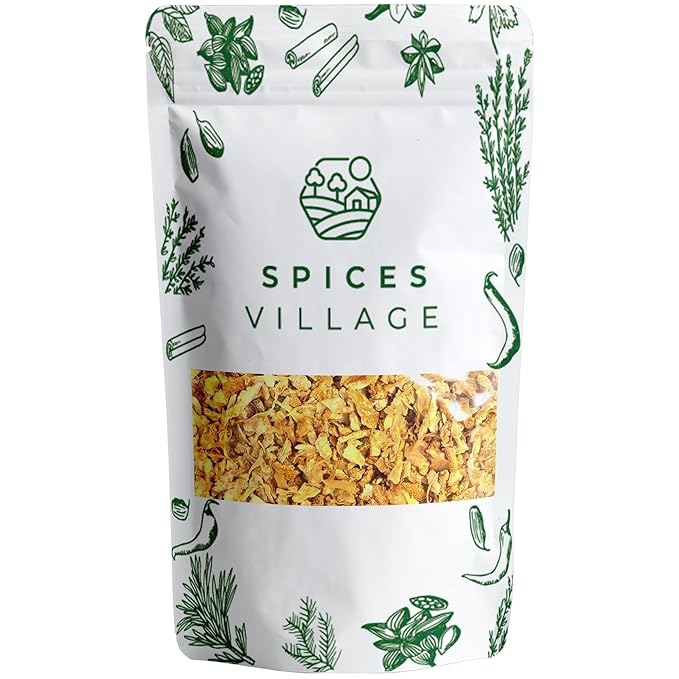 SPICES VILLAGE Orange Peel Cut & Sifted [4 oz] - Fresh Dried Orange Peel Zest and Rind, Citrus