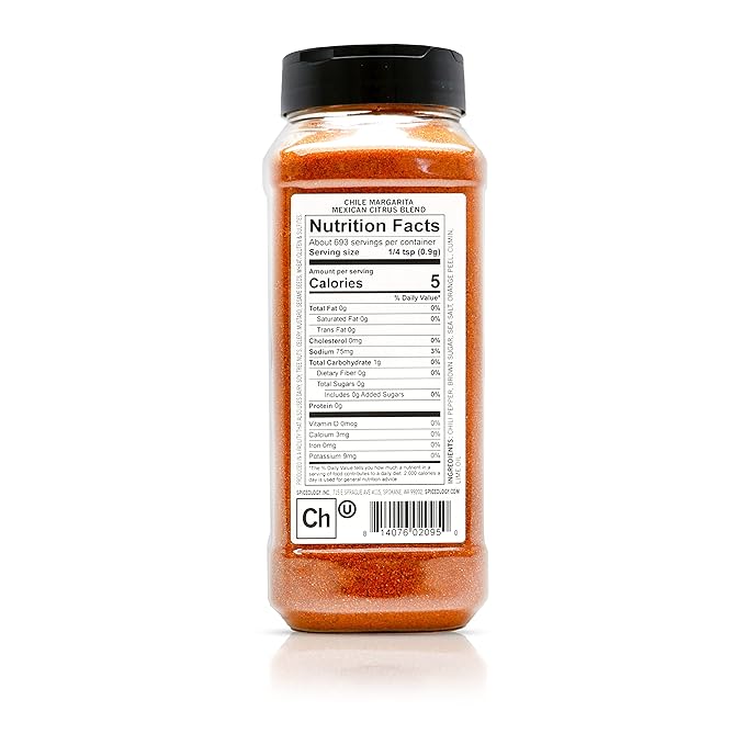 Spiceology - Chile Margarita Mexican Citrus Spice Blend - Chili Lime Taco Seasoning - Use On:
