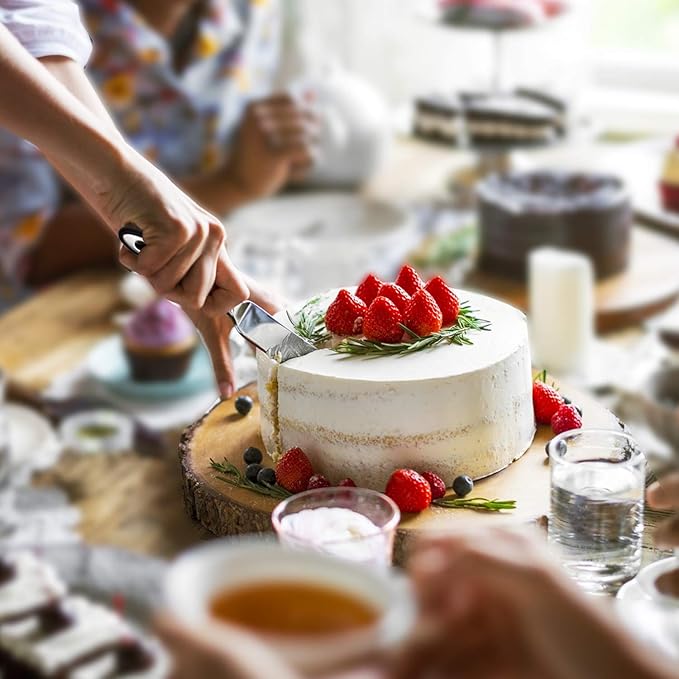 Cake Cutting Set for Wedding Cake Knife and Server Set, Cake Cutter and Pie Spatula, Cake Server