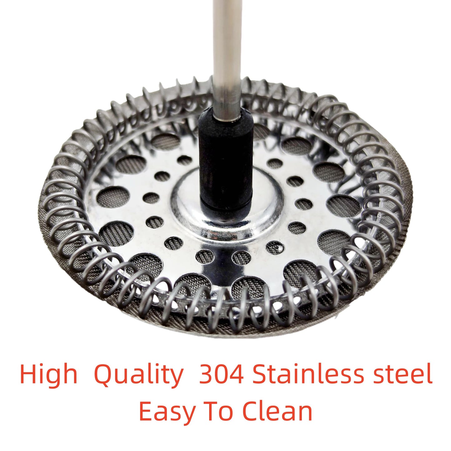 Ruilida 6pcs French Press Filter Screen - Universal 1000 ml, 34 Oz, 8 Cup Coffee Makers and Tea