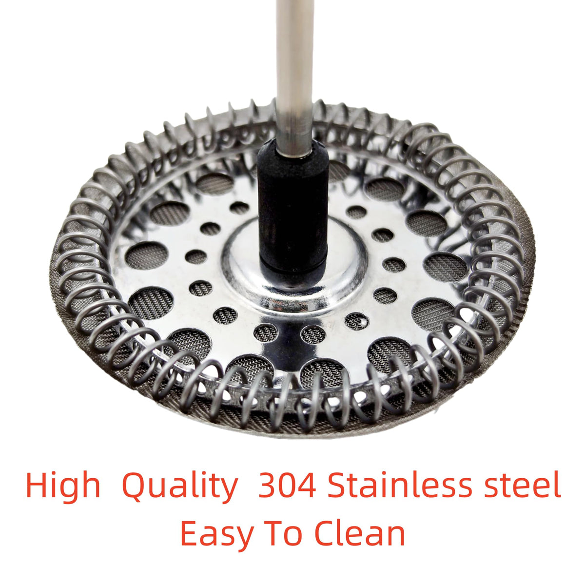 Ruilida 10pcs french press filter screen,Universal 1000 ml, 34 Oz, 8 Cup French Press Coffee Makers