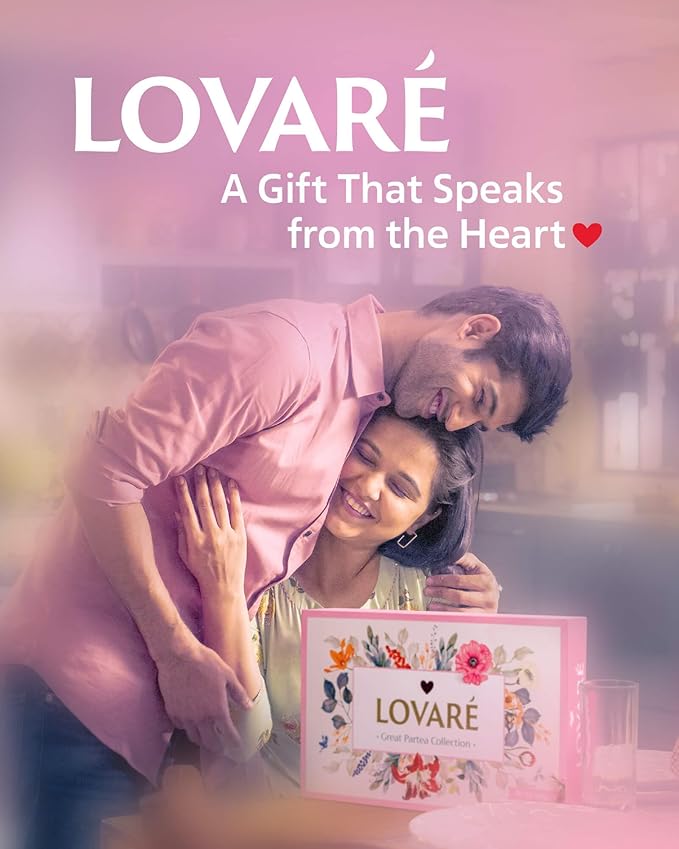 LOVARE Tea Bags Variety Pack - Made in Ukraine - Black and Green, Floral Berry, Mixed Blend, Herbal