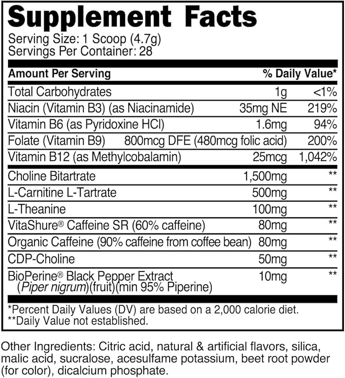 TransformHQ Everyday Boost Shot 28 Servings (Strawberry Lemonade) - Non-GMO, Gluten-Free