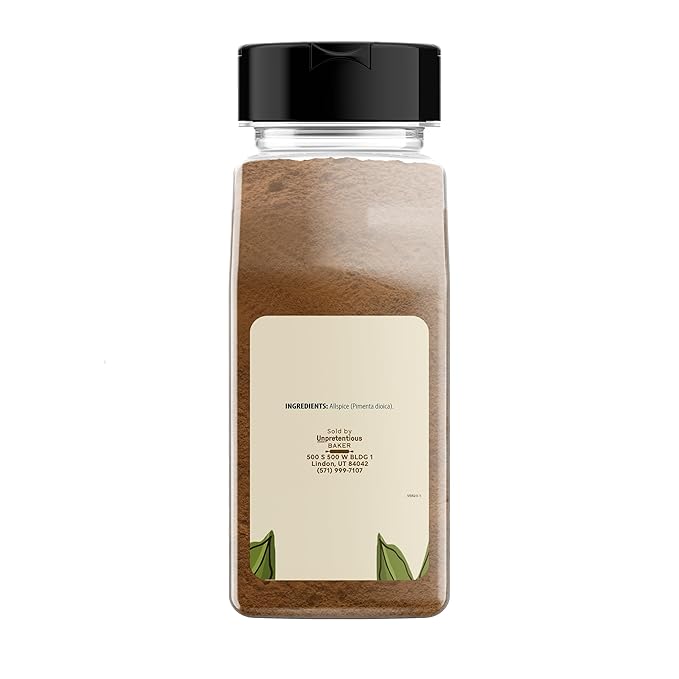 Unpretentious Ground Allspice (2 Cups) Use in Sweet & Savory Foods, Adds Warmth & Enriches Flavor