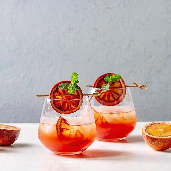 Dehydrated Dried Blood Orange Slices | 45 + Slices | 100% Natural | Blood Orange Wheels For