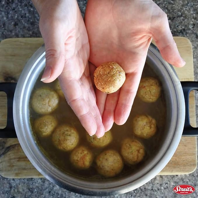 Streit's Matzo Ball Mix - Kosher Certified, Suitable for Passover, No MSG Added, Just Add Eggs &