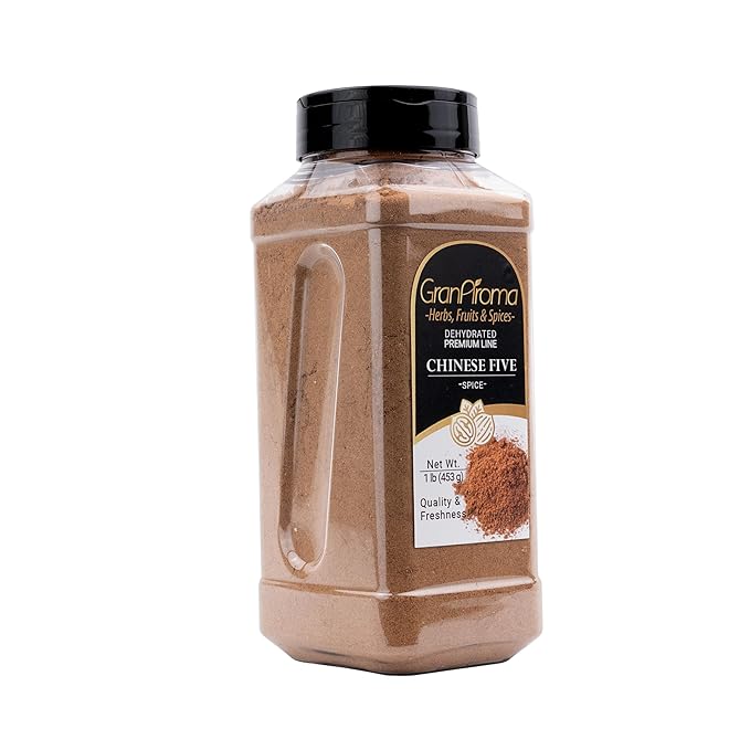 GranAroma Chinese Five Spice, Bold and Aromatic Flavor Profile, Seasoning for Stir-Fries, Roasted
