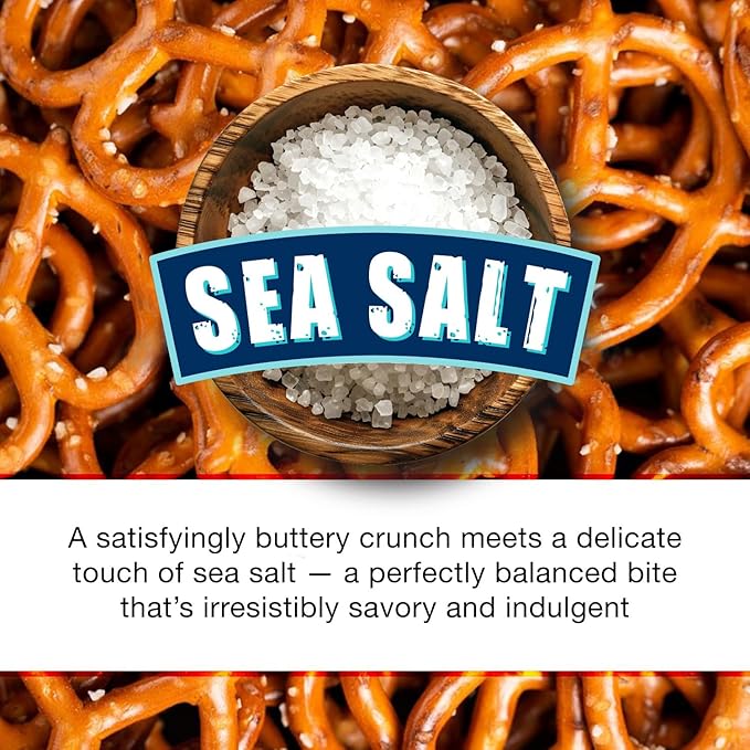 Knotty Pretzels ?쏷he Official Pretzel of Beer??7.5 oz Individual Seasoned Pretzels in Resealable