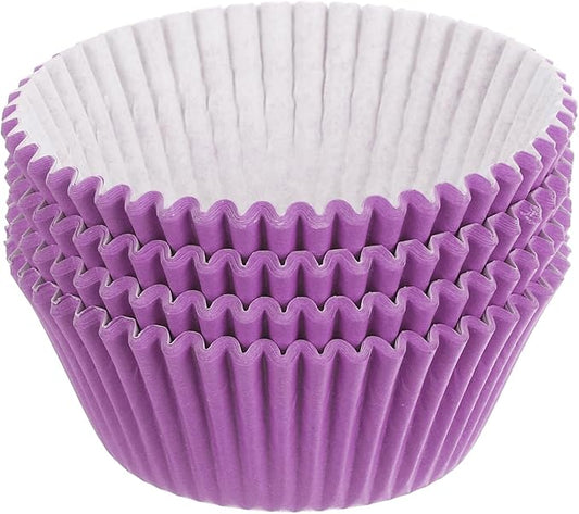 uxcell 100 Pcs Cupcake Liners, Muffins Paper Baking Cups Wrappers Standard Greaseproof for Baking