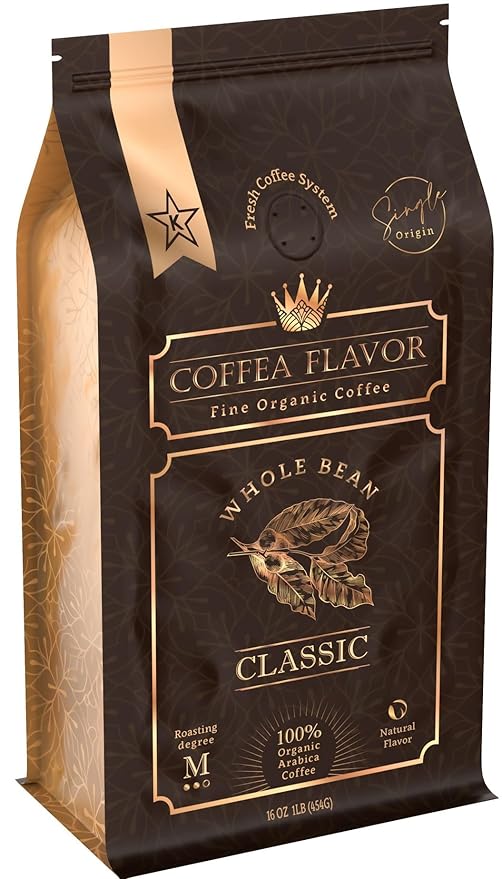 Premium Coffee Beans ??Organic Whole Bean Coffee, 100% Arabica, Single Origin, Medium Roast