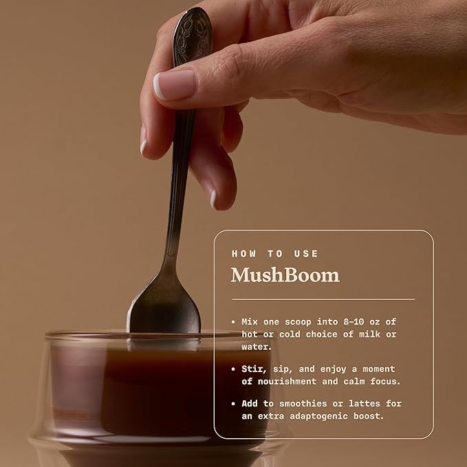 Ultra Life Sport - MushBoom Organic Mushroom Coffee Alternative Drink - 30 Servings 7 Mushroom