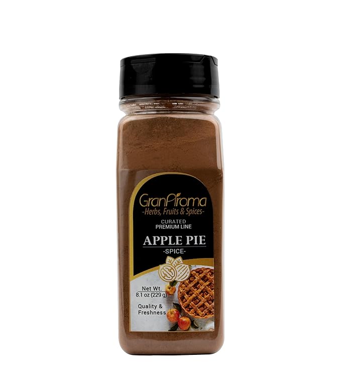 GranAroma Apple Pie Spice Blend, Aromatic & Warm, Flavorful Seasoning Mix, Baking & Cooking (8.1