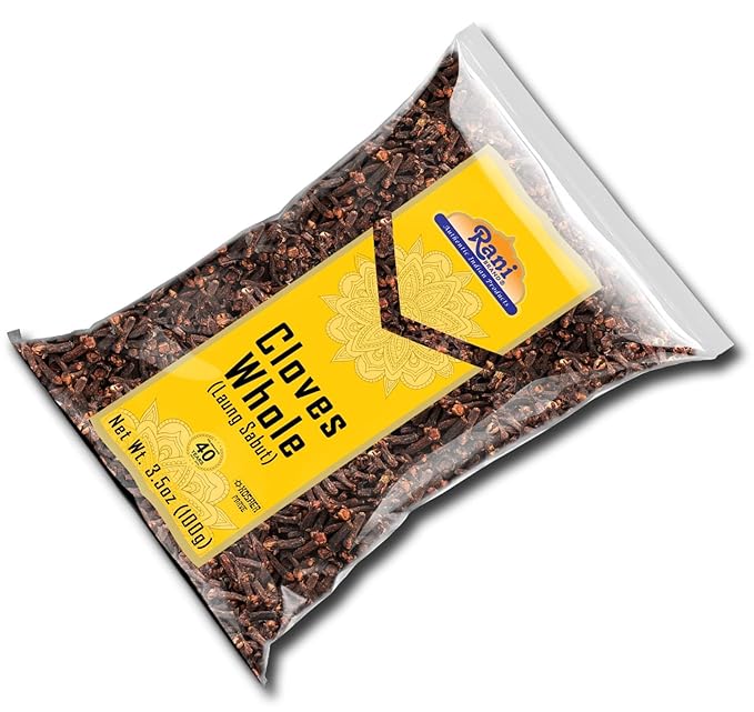 Rani Cloves Whole (Laung) 3.5oz (100g) Great for Food, Tea, Pomander Balls and Potpourri, Hand
