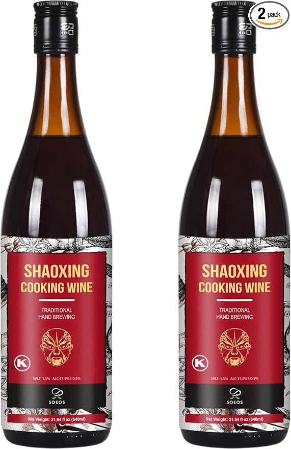 Soeos Shaoxing Cooking Wine, Shaoxing Rice Wine, Chinese Cooking Wine, Rice Cooking Wine, Shaoxing