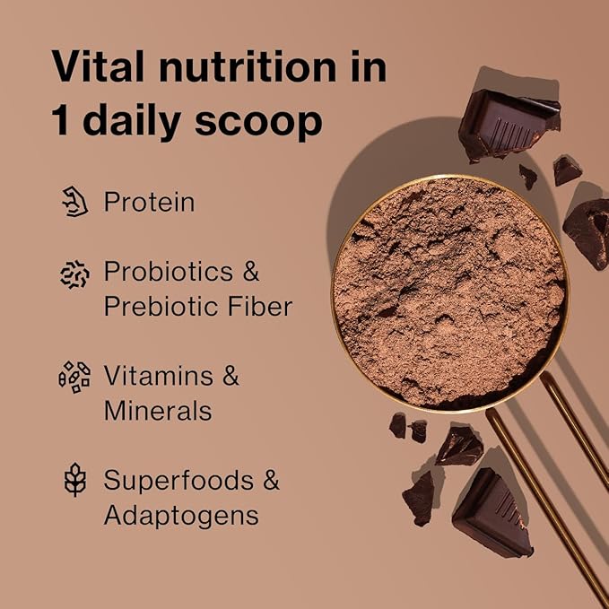 BODi Shakeology 0g Added Sugar Plant-Based Vegan Protein Powder ??Gluten-Free Superfood Shake with