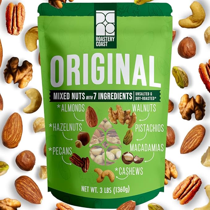 Roastery Coast - Daily Nuts Healthy Mix Bulk | Nuts Snack Mix | Deluxe assorted snack | nut snacks