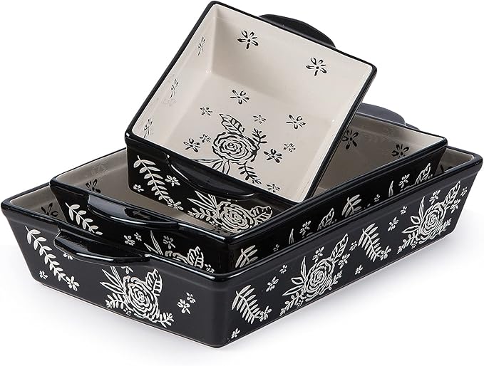 Wisenvoy Casserole Dishes For Oven Baking Dish Ceramic Casserole Dish Lasagna Pan Baking Dishes For