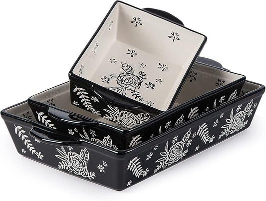 Wisenvoy Casserole Dishes For Oven Baking Dish Ceramic Casserole Dish Lasagna Pan Baking Dishes For