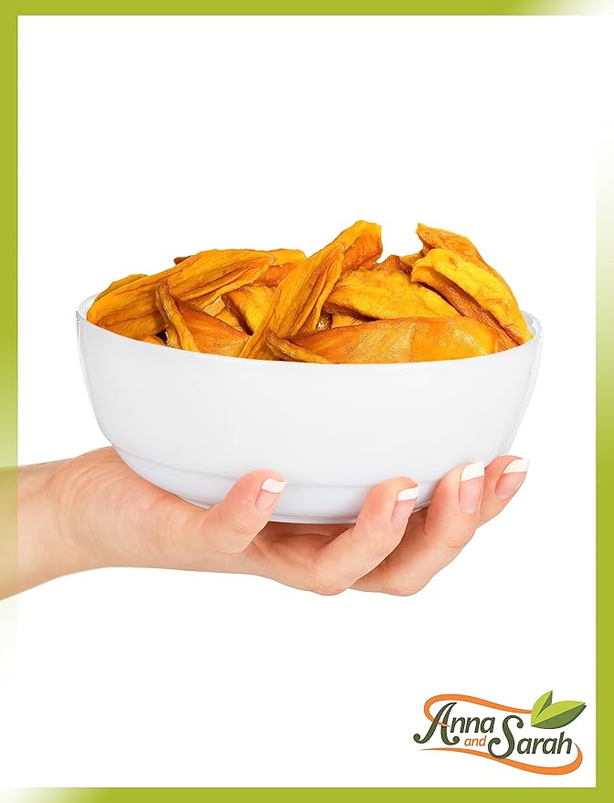Anna and Sarah Organic Dried Mango 1 Lb, No Sugar Added Natural Snacks