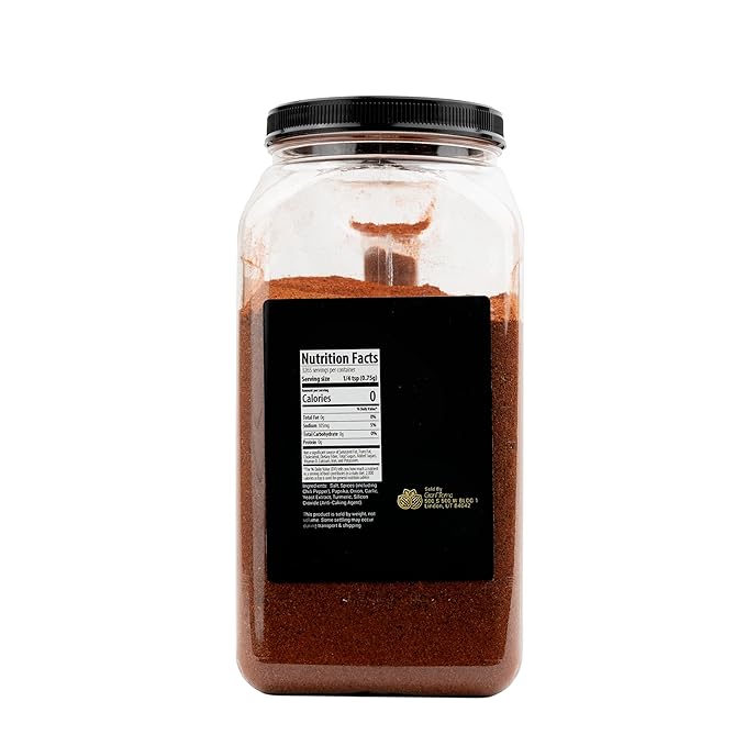 GranAroma Hot Taco Seasoning Mix – Perfect for Tacos, Burritos, and Tex-Mex Recipes (5.4 Pound)