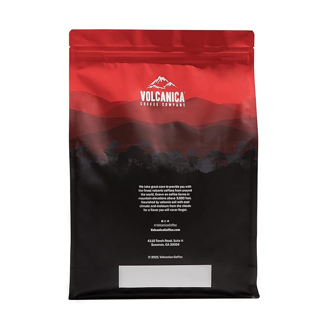 Low Acid Coffee, Blend of Natural Low Acidic Coffee, Ground, Fresh Roasted, 5 lbs