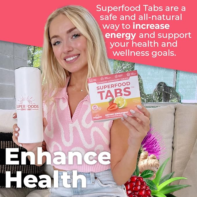 Superfoods Company Detox Cleanse Drink - Supplement for Women & Men - Support Healthy Weight