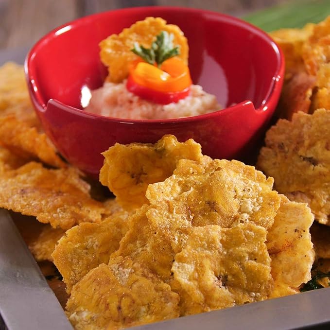 TOSTONES, Green Plantains, Re-Sealable Bag, Crunchy chips, Plantains, Palm Oil and Salt, 3.53 Oz