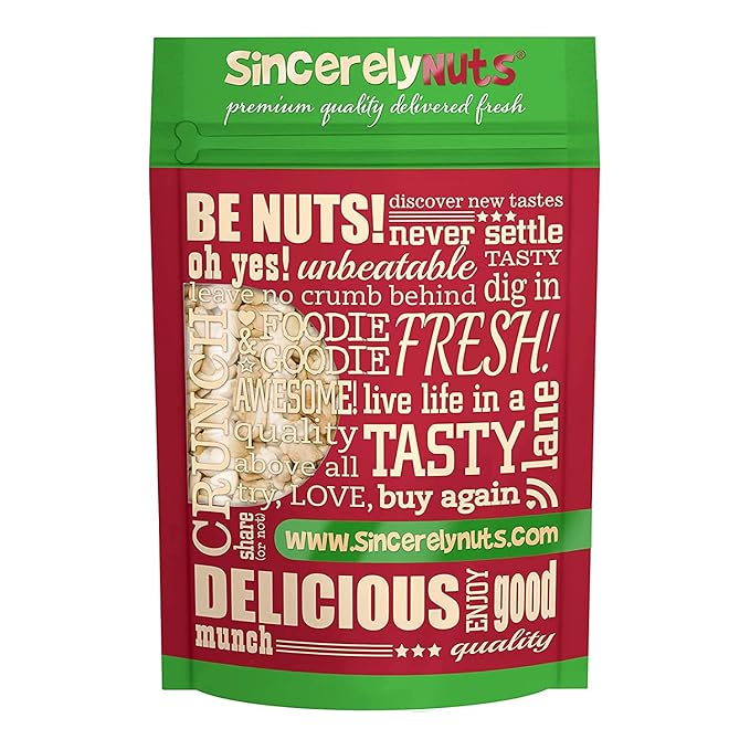 Sincerely Nuts - Raw Cashews Pieces Unsalted | Healthy Snack, Source of Protein | Keto and Paleo