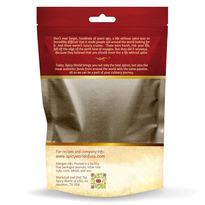 Spicy World Baharat Spice Blend 7 Oz - Middle Eastern Mixed Spices Seasoning - No Additives No