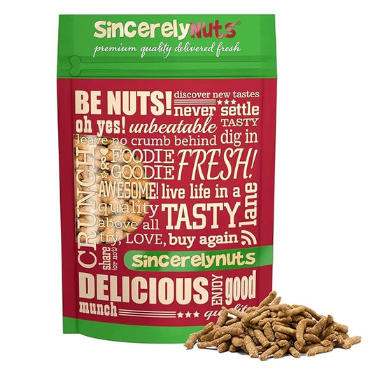Sincerely Nuts Gourmet Salted Sesame Sticks Snacks, 2lb - Kosher Certified - Crunchy Toasted Sesame