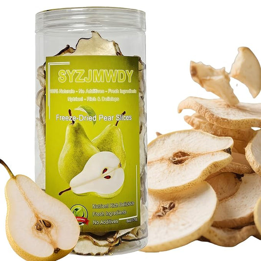 Premium Drying Pear Slices 6oz | 100% No Sugar Added | Perfect for Cocktails, Baking, Tea & Decor |
