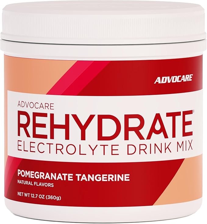 AdvoCare Rehydrate Electrolyte Drink Mix - Hydration & Recovery Drink with Sodium, Potassium & More