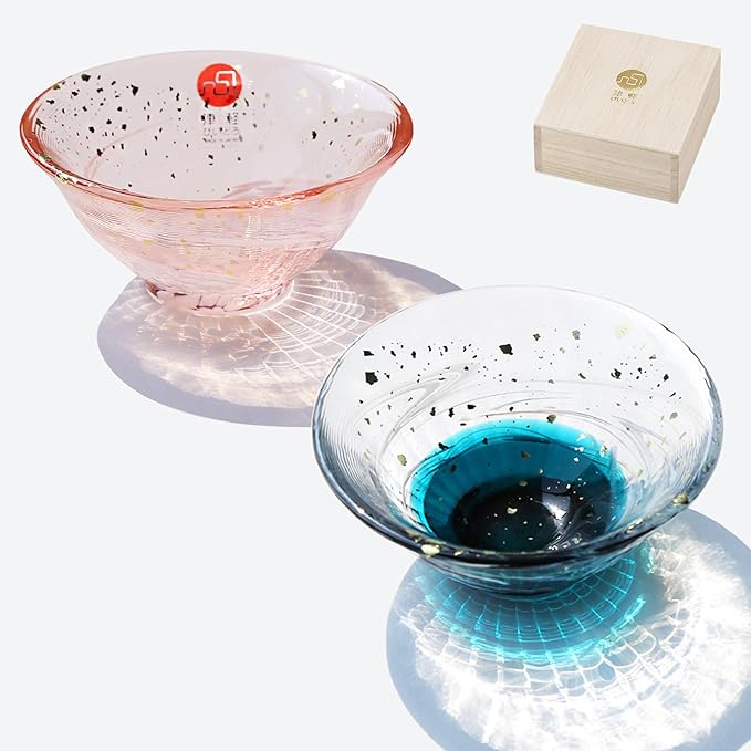 Japanese sake glass Handcrafted Mini Glass Set Elegant Japanese Sake Cups Perfect for Any Occasion