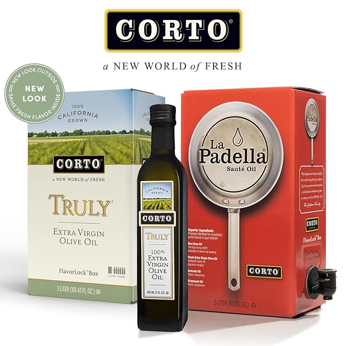 Corto TRULY® | 100% Extra Virgin Olive Oil | Floral Notes | Cold Extracted in State-of-the-Art Mill