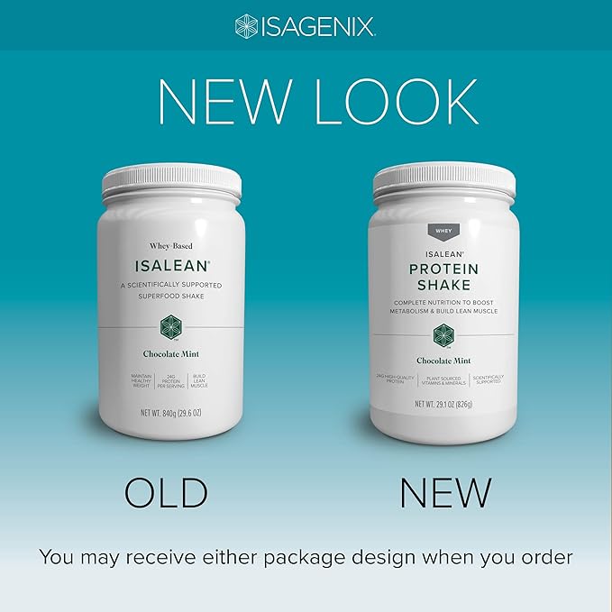 IsaLean Protein Shake - Complete Superfood Meal Replacement for Maintaining Healthy Weight and Lean