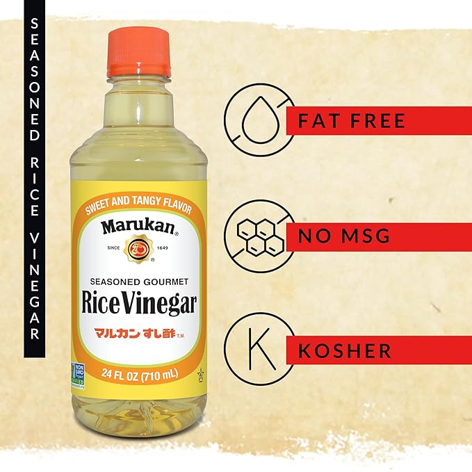 Marukan Seasoned Gourmet Rice Vinegar, 1 Gallon (Pack of 1)