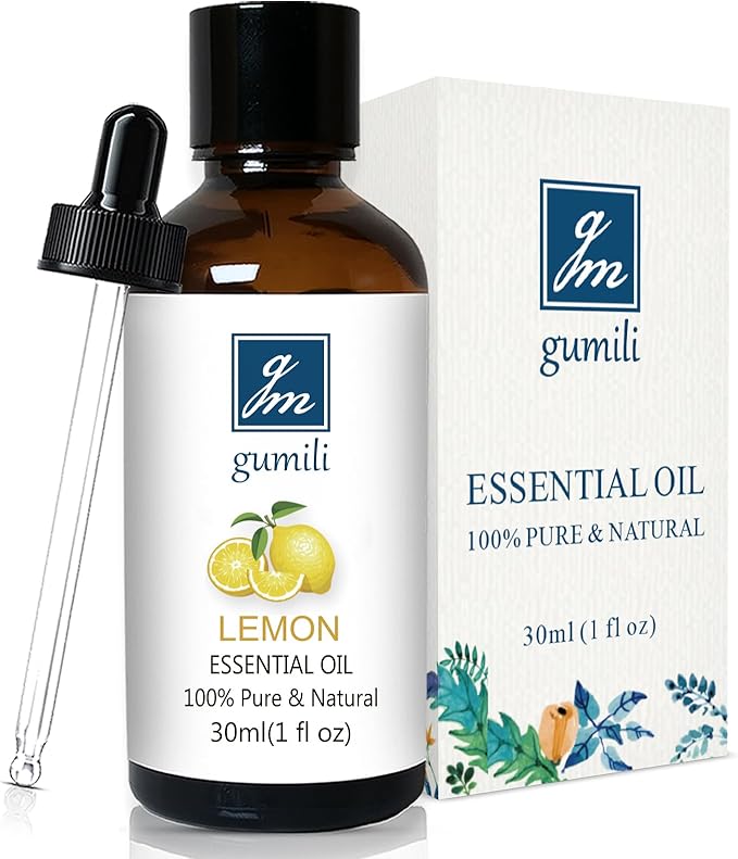 Lemon Essential Oil 1 Oz ??100% Pure Natural Lemon Oil for Cleaning, Diffuser, Skin, Massage & DIY