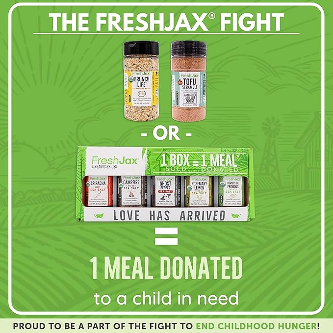 FreshJax® Organic Greek Seasoning – 2.8 oz | Mediterranean Herb & Spice Blend for Cooking, Lamb