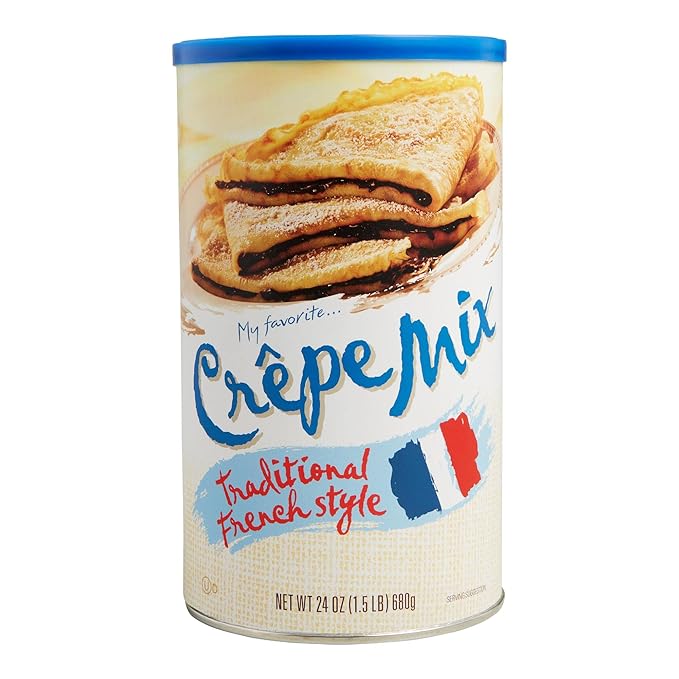My Favorite Crepe Mix Traditional French Style - Quick Pantry Staples for Crepe Maker - Gourmet