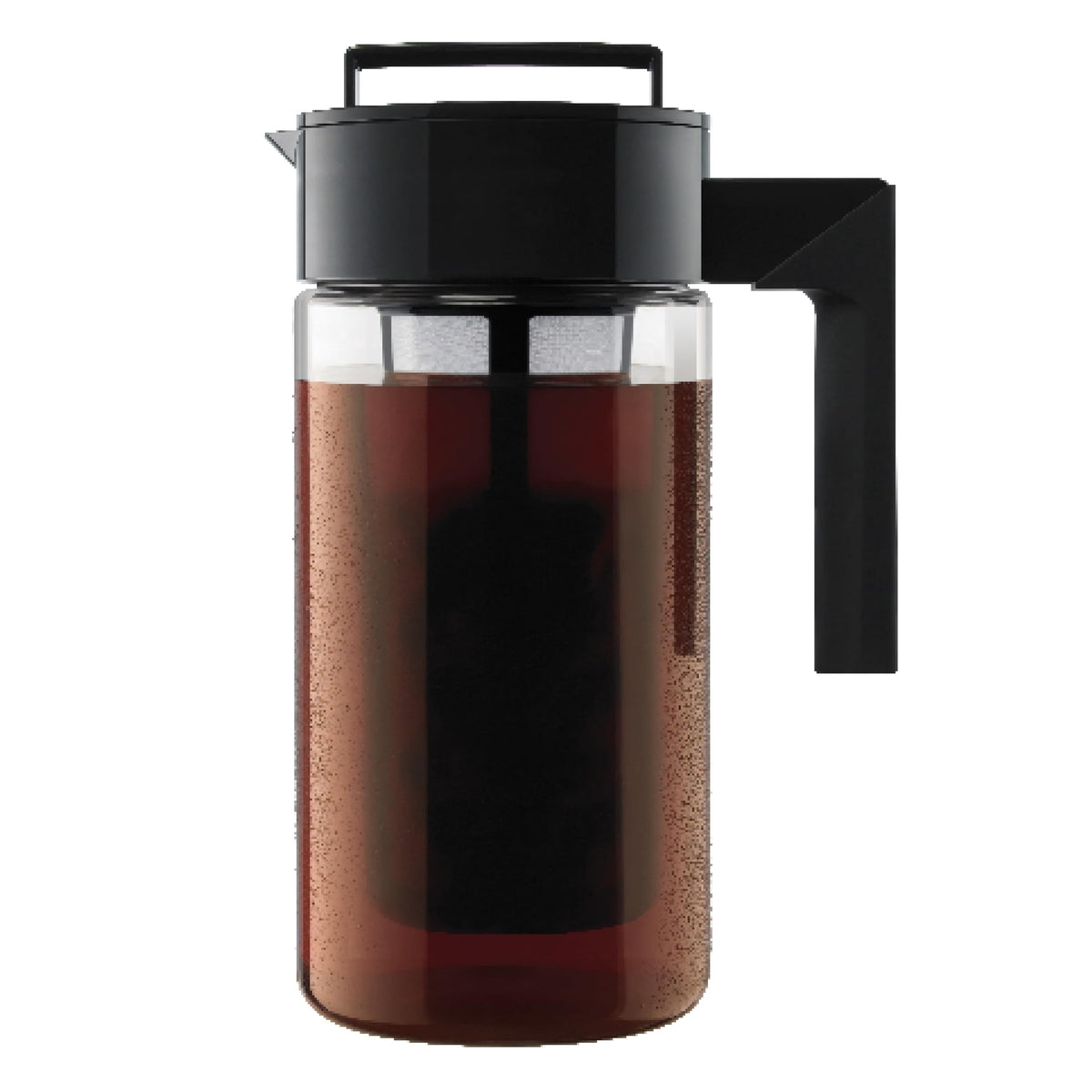 Takeya Deluxe Cold Brew Coffee Maker, 1 qt, Black