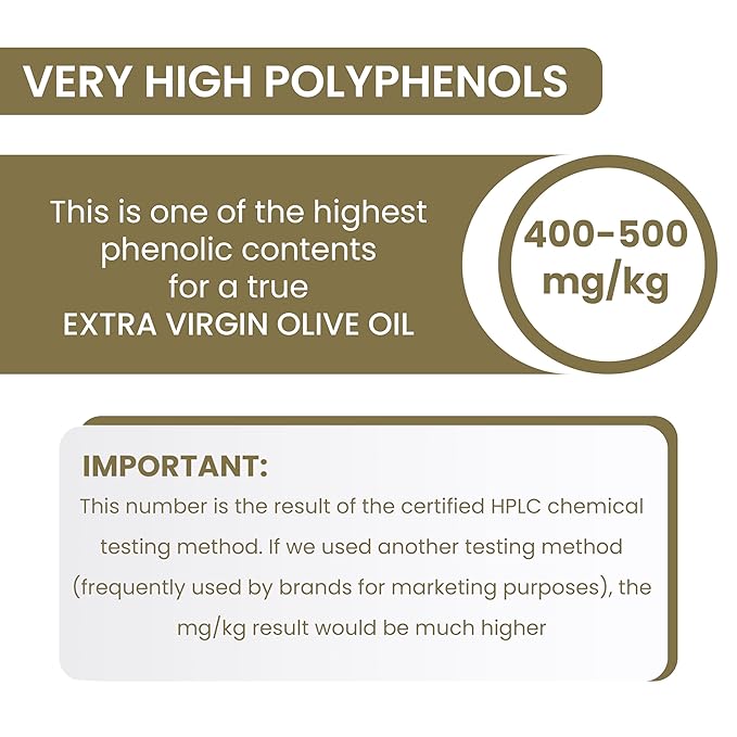 P.J. KABOS 2024/25 Harvest, High Phenolic (450+mg/kg), Premium Greek Extra Virgin Olive Oil