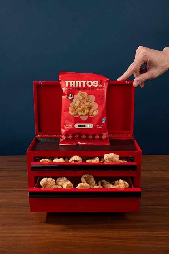 Tantos! Puffed Pasta Chips ??Healthy Pasta Snack by Top Chef Joe Sasto ??Plant-Based, Low Calorie