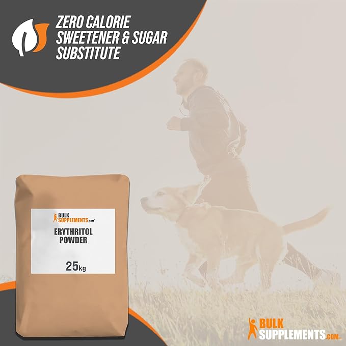 BulkSupplements.com Erythritol Powder - Erythritol Sweetener. Sugar Substitute - Zero Calorie
