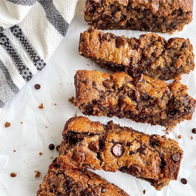 GoNanas Chocolate Chip Oat Flour Banana Bread Mix, Suitable for Plant Based Vegan Diets, Gluten