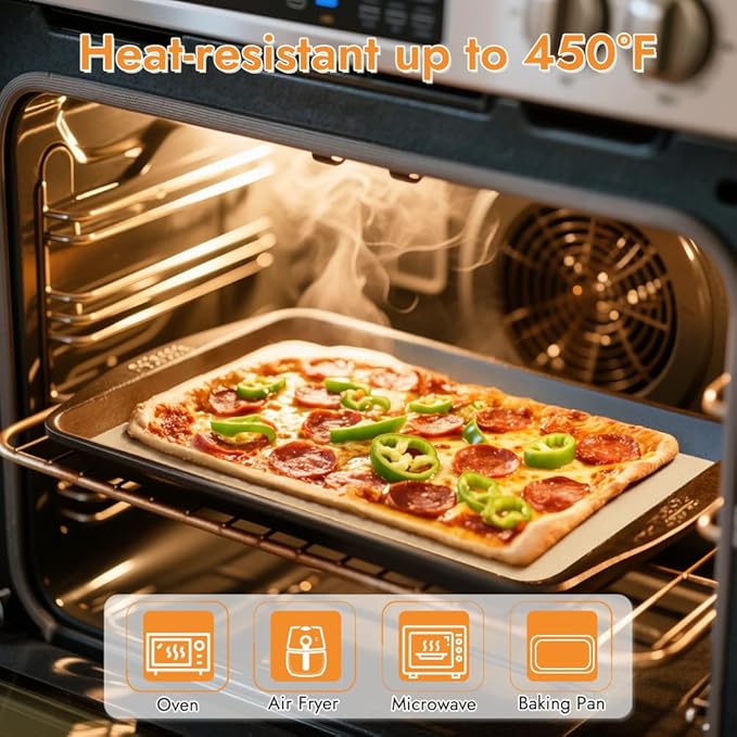 BYKITCHEN 12 x 16 Inch Parchment Paper Sheets, Non-Stick Precut Unbleached Baking Parchment Paper