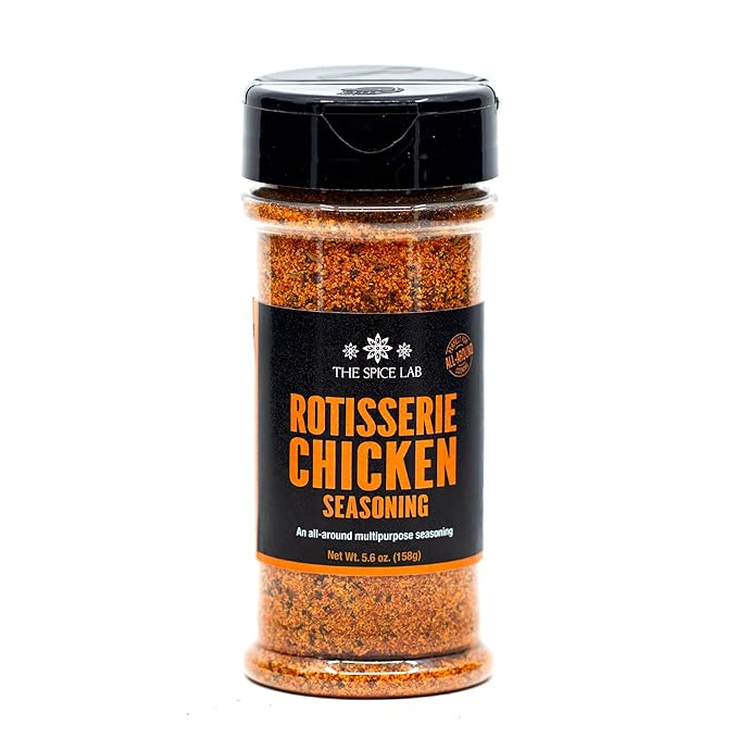 The Spice Lab Rotisserie Chicken Seasoning - Flavorful & Savory Homestyle, Chicken and Poultry Rub