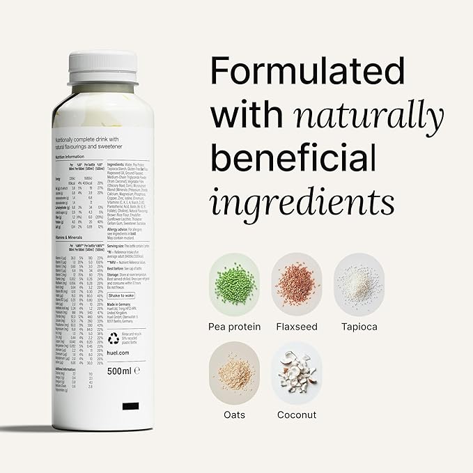 Huel Ready-to-Drink | Vanilla Meal Replacement Drink | High Protein Drink | Nutritionally Complete